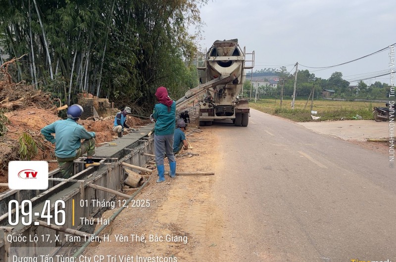 CẬP NHẬT TIẾN ĐỘ DỰ ÁN QUỐC LỘ 17 TẠI BẮC GIANG (01/12/2025) CẬP NHẬT TIẾN ĐỘ DỰ ÁN QUỐC LỘ 17 TẠI BẮC GIANG (01/12/2025)